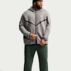 Pants de tejido Fleece con dobladillo abierto para hombre Nike Tech