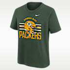 Playera Nike de la NFL para niños talla grande Green Bay Packers Team Issue