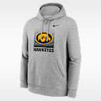 Sudadera con gorro sin cierre universitaria Nike para hombre Iowa Primetime