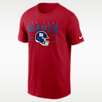 New York Giants Helmet Essential Men's Nike NFL T-Shirt