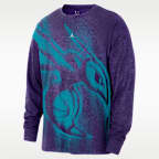 Charlotte Hornets Essential Anthem Men's Long-Sleeve Basketball T-Shirt