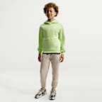 Sudadera con gorro sin cierre para niños talla grande Nike Sportswear Club Fleece