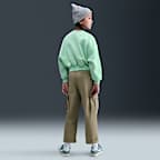 Nike Sportswear Club Fleece Girls' Boxy Crew-Neck Sweatshirt