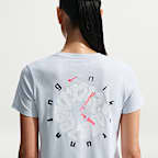 나이키 여성 드라이 핏 러닝 티셔츠