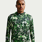 Playera de trail running Dri-FIT con gorro con protección contra los rayos UV para hombre Nike ACG "Solar Chase"