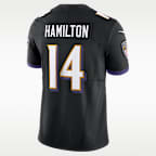 Kyle Hamilton Baltimore Ravens Men's Nike Dri-FIT NFL Limited Jersey