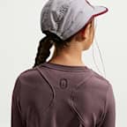 Nike MAVN Girls' Dri-FIT Ribbed Long-Sleeve Top