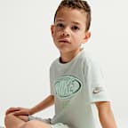 Nike Sportswear Club Little Kids' 2-Piece Floatie T-Shirt and Shorts Set