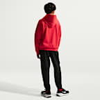 Nike Pro Big Kids' (Boys') Dri-FIT Fleece Pullover Hoodie