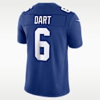 Jaxson Dart New York Giants Men's Nike Dri-FIT NFL Limited Jersey