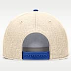 Gorra universitaria Nike ajustable para hombre Kentucky Primetime Rope 2-Tone Rise