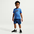 Nike Toddler Dri-FIT 2-Piece Air Printed Cargo Shorts Set