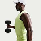 Playera de fitness ajustada sin mangas Dri-FIT para hombre Nike Pro