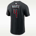 Ketel Marte Arizona Diamondbacks Men's Nike MLB T-Shirt