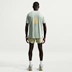 Playera de correr de manga corta Dri-FIT ADV para hombre Nike Stride