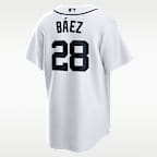 Javier Báez Detroit Tigers Men's Nike MLB Replica Jersey