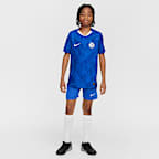 Maglia da calcio ufficiale Nike Dri-FIT ADV Chelsea FC 2025/26 Match per ragazzo/a – Home