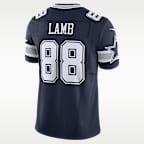 Jersey Nike Dri-FIT de la NFL Limited para hombre CeeDee Lamb Dallas Cowboys