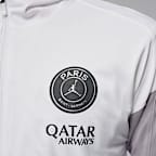 Fato de treino de futebol com capuz Jordan Dri-FIT do equipamento Strike Night Edition Paris Saint-Germain para homem