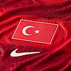 Fotbollströja Turkiet 2026 (hemmaställ) Nike Aero-FIT Authentic för män