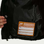 Nike Toddler Jacquard Logo Mixed Media Puffer Jacket