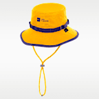 Gorro tipo pescador universitario Nike Dri-FIT para hombre LSU Sideline Apex Boonie