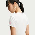 T-shirt slim court Nike Sportswear Chill Knit pour femme