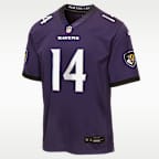Kyle Hamilton Baltimore Ravens Big Kids' Game Jersey