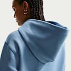 Sudadera con gorro sin cierre para mujer Nike Studio Fleece Medium Weight