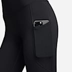 Leggings tiro alto de 7/8 con bolsillos para mujer Nike One