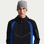 Chaqueta Windrunner con tecnología Nike Tech de tejido Fleece con cremallera completa y bloques de color - Hombre