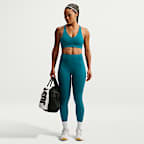 Nike Universa Leggings de 7/8 de talle alto y sujeción media con bolsillos - Mujer