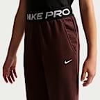 Nike Pro Fleece Big Kids' (Girls') Dri-FIT Joggers