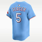 Corey Seager Texas Rangers Men's Nike Dri-FIT MLB Limited Jersey