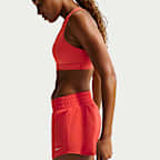 Nike One Dri-FIT-Shorts mit mittelhohem Bund und Futter für Damen (ca. 7,5 cm)