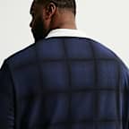 Långärmad pikétröja golf Nike Fairway Fresh Dri-FIT lös passform för män