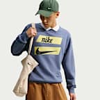 Nike Club Men's Fleece Crew-Neck Sweatshirt