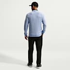 나이키 테일러드 퍼포먼스 남성 크루넥 골프 크루넥 탑