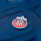 Playera de futbol de manga corta Nike en tejido Knit Dri-FIT del C.D. Guadalajara Academy Pro para hombre 