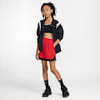 Shorts de básquetbol Dri-FIT de 13 cm para niños talla grande Nike Court