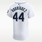 Jersey Nike Dri-FIT ADV de la MLB Elite para hombre Julio Rodríguez Seattle Mariners