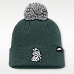 Michigan State Peak Men's Nike College Cuffed Beanie