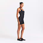 Traje de una pieza con espalda en T para mujer NikeSKIMS Matte Shine Mix