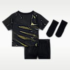 Paris Saint-Germain 2026 Stadium Night Edition Jordan replika fotballdraktsett i tre deler til sped- og småbarn