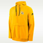 Pittsburgh Steelers Alt Anorak Men's Nike NFL 1/2-Zip Hooded Jacket