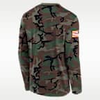 Texas 2025 Military Appreciation Legend Men's Nike Dri-FIT College Long-Sleeve T-Shirt