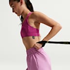 Shorts 2 en 1 Dri-FIT de tiro alto de 8 cm para mujer Nike One