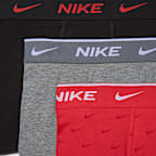Nike Bóxer de algodón con estampado Dri-FIT Everyday (3 unidades) - Niño/a