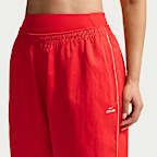 NikeSKIMS Crunchy Nylon damesbroek met wijde pijpen