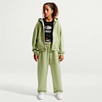 Nike Standard Issue Big Kids' Therma-FIT Brushed Fleece Full-Zip Hoodie